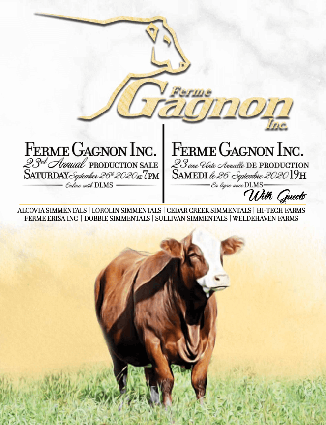 À vendre Ferme Gagnon Inc.